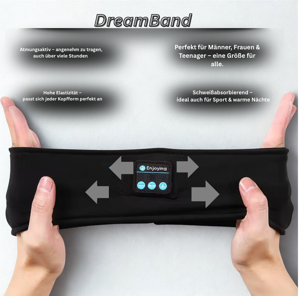 DreamBand – Schlafmaske mit Bluetooth-Kopfhörern